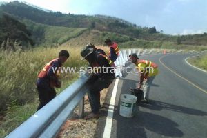 guard rail จังหวัดแพร่ ภาคเหนือ