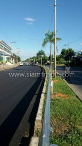 แบบการ์ดเรล ทางหลวงหมายเลข 304 ตอนควบคุม 0302 ตอน ฉะเชิงเทรา – เสม็ดเหนือ