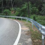 ราวกั้นทางโค้ง บนทางหลวงหมายเลข 4 ตอน หงาว – อ่าวเคย