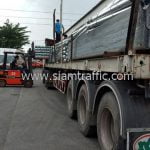 แผ่นลูกฟูก หมวดทางหลวงทับมา สาย 36 กิโลเมตรที่ 43 จังหวัดระยอง