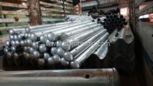 เสา guardrail ส่งไปอำเภอเมือง จังหวัดอำนาจเจริญ จำนวน 172 ต้น