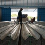 ราวกันอันตราย มอก. 248-2531 ปลายทางเทศบาลจันจว้า จังหวัดเชียงราย