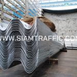 แผ่นการ์ดเรลหนา 2.5 มิลลิเมตร ยาว 4.32 เมตร จำนวน 29 แผ่น จังหวัดชลบุรี