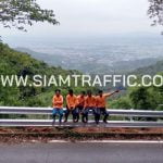 ราวกันอันตราย ทางหลวงหมายเลข 1388 ตอน ห้วยน้ำขุ่น - พระตำหนักดอยตุง