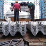 ราวกั้นอันตราย หนา 2.5 มิลลิเมตร ยาว 4.32 เมตร จำนวน 80 แผ่น ปลายทางอำเภอเมืองปทุมธานี จังหวัดปทุมธานี ราวกั้นอันตราย หนา 2.5 มิลลิเมตร ยาว 4.32 เมตร จำนวน 80 แผ่น ปลายทางอำเภอเมืองปทุมธานี จังหวัดปทุมธานี