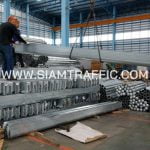 ราวกันอันตราย ทางหลวงหมายเลข 23 ตอนควบคุม 0301 ตอน ห้วยแอ่ง - ร้อยเอ็ด