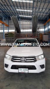 ราวเหล็กลูกฟูก มอก. 248-2531 ปลายทางอำเภอปักธงชัย จังหวัดนครราชสีมา