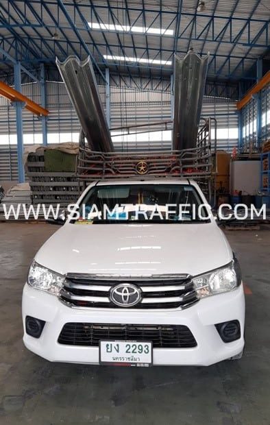 ราวเหล็กลูกฟูก มอก. 248-2531 ปลายทางอำเภอปักธงชัย จังหวัดนครราชสีมา