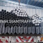 ราวกันอันตราย ที่ปลายทางอำเภองาว จังหวัดแพร่